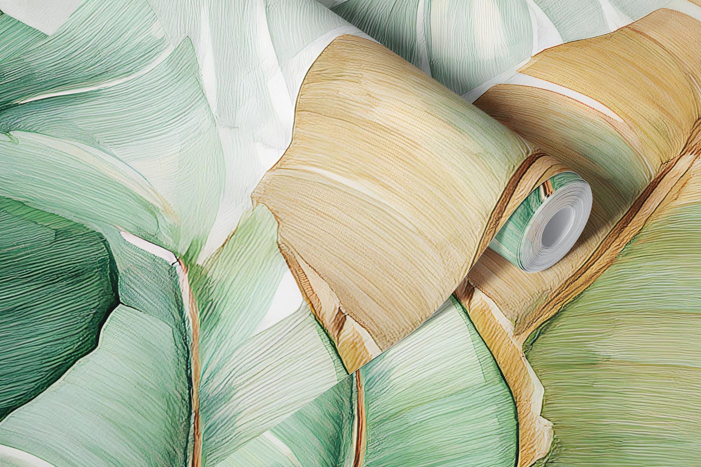 Botanical Leaf Retreat wallpaper roll