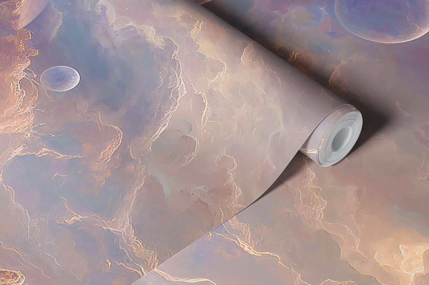 Dreamy Cosmic Clouds wallpaper roll