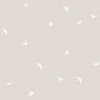 Peaceful Birds in Flight behang