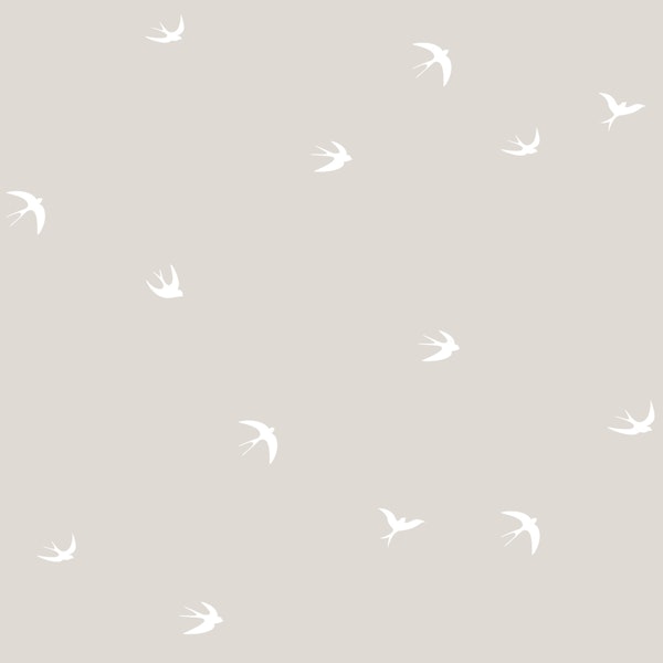 Peaceful Birds in Flight