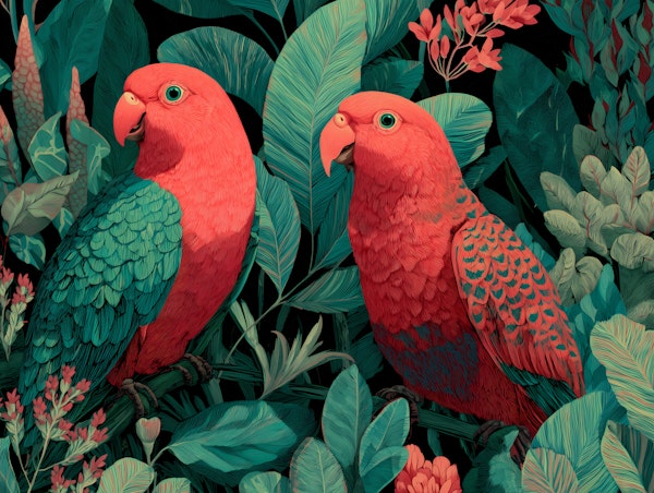 Tropical Parrot Escape