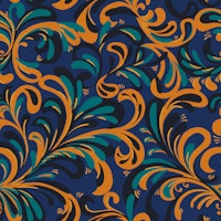 Bohemian jewel flourish multicolor wallpaper