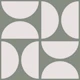 Contemporary Arcs Misted Green Bauhaus M
