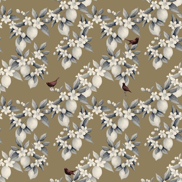 Lemon Grove Birds - Caramel