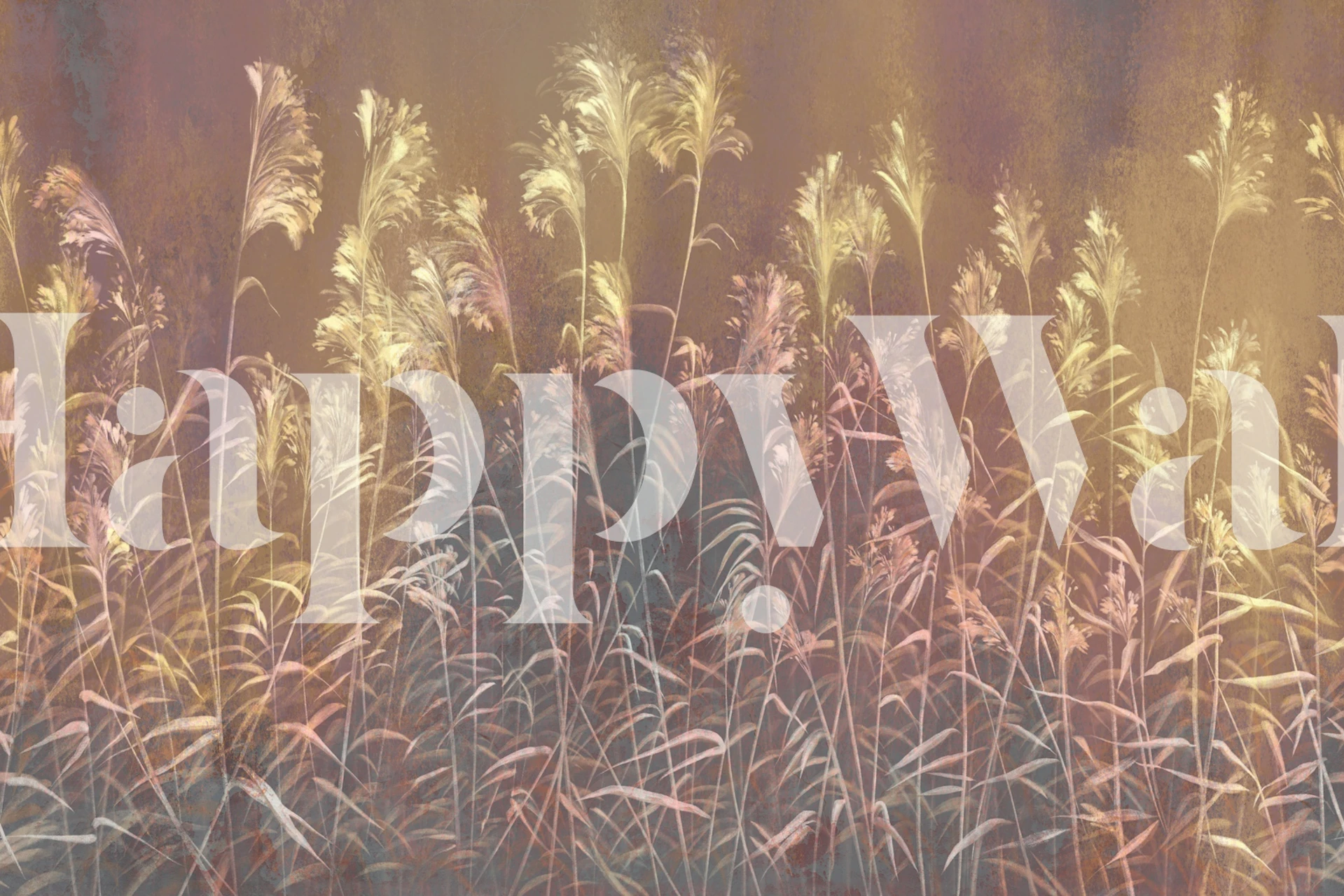 Silent Meadow 6 wallpaper displayed in a room