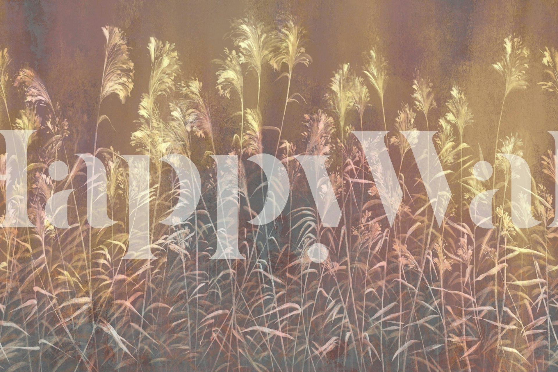 Tapeta Silent Meadow 6 zobrazená v místnosti