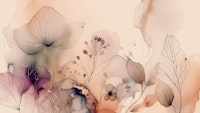 Serenity Blossom Dream Soft Blush wallpaper