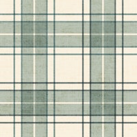 Classic Woven Farmhouse Plaid Check Sage ταπετσαρία