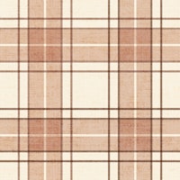 Classic Woven Farmhouse Plaid Check Tan ταπετσαρία
