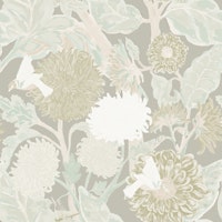 Subtle Ecru Garden wallpaper