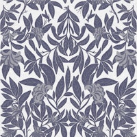 Dark Blue Bush carta da parati