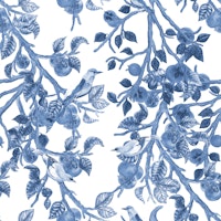 Persimmons in Blue wallpaper