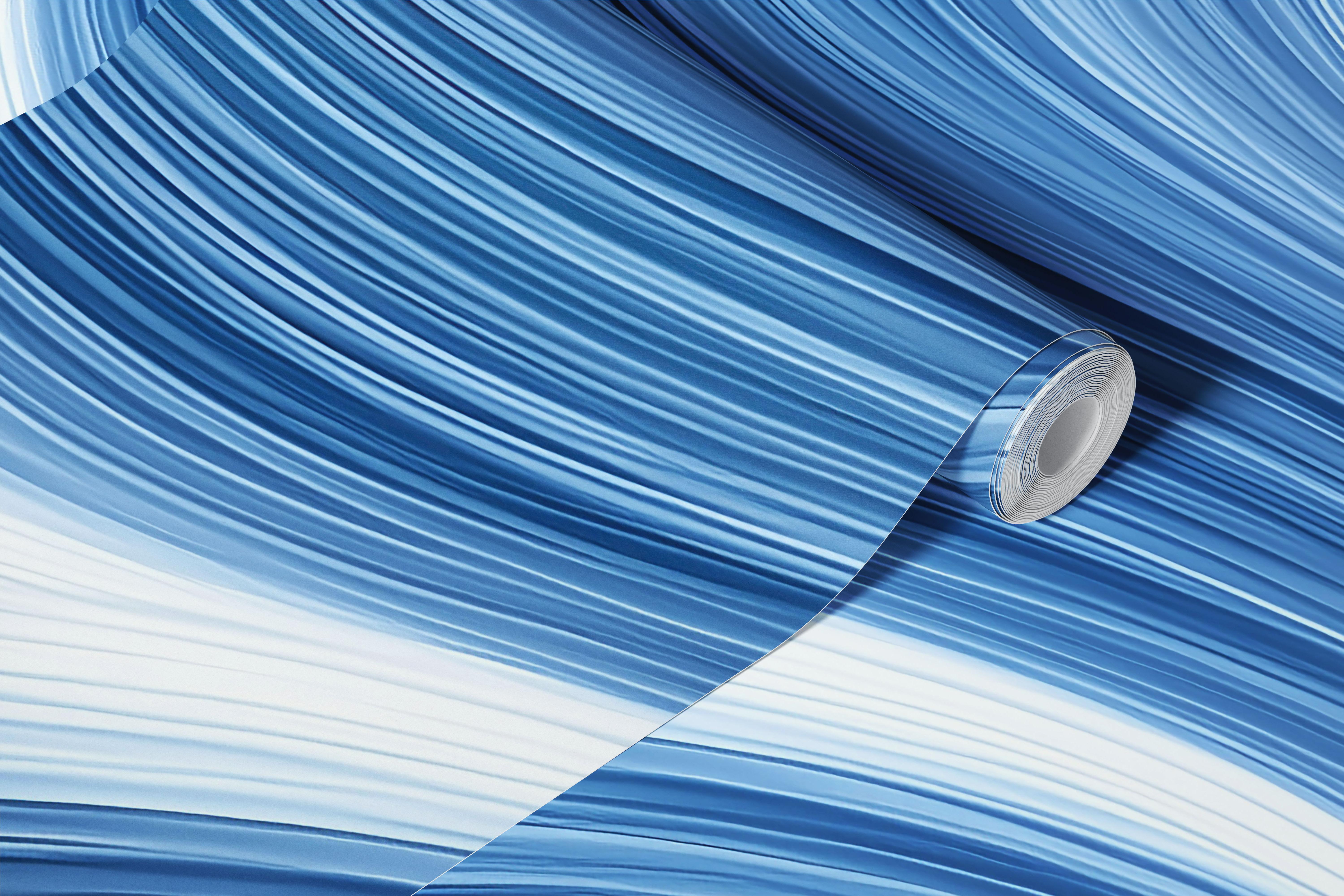 Tapeta Abstract Ocean Swirl w pokoju