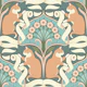 Cat & Toilet Paper ArtNouveau AuroMetalSaurus