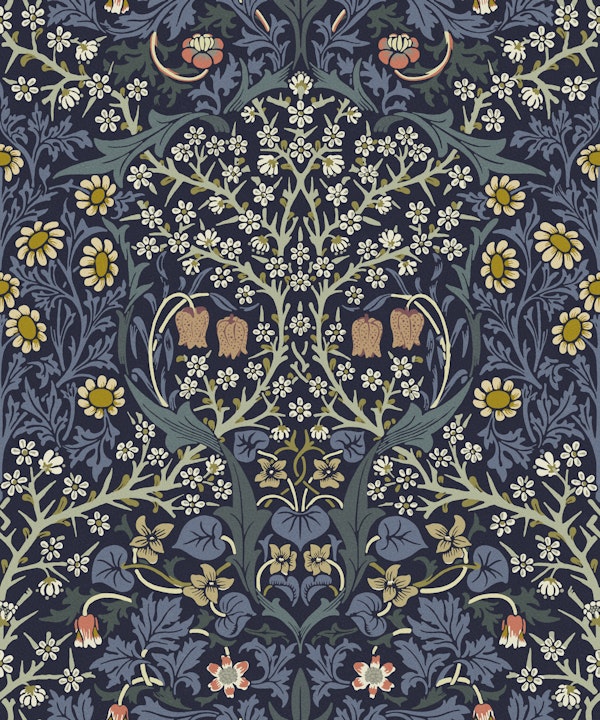 Blackthorn in Winter Study - Arts and Crafts