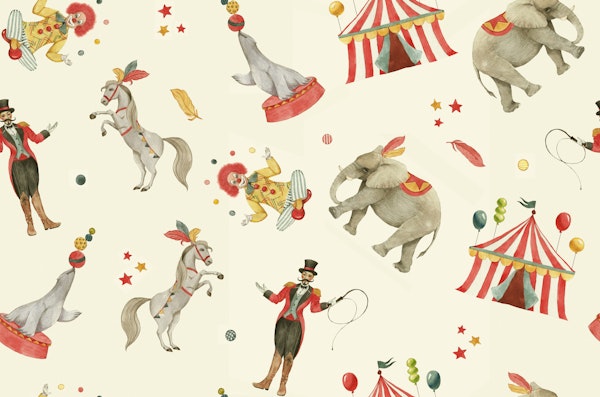 Playful Circus Pattern