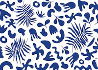 Nature Inspired Blue behang