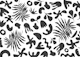 Monochrome Abstract Forms