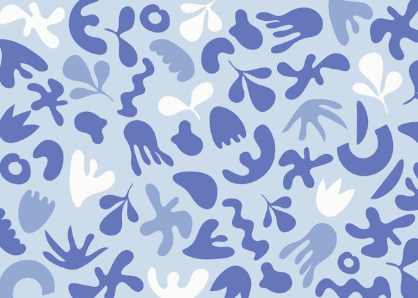 Serene Blue Creativity