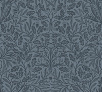 Acorn in Blue Notebook - Arts and Crafts wallpaper