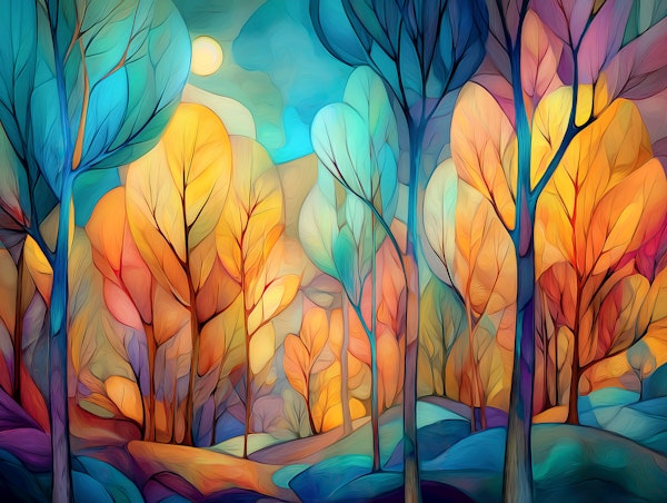 Autumn Forest Dreamscape