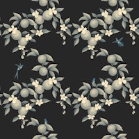 Tangerine Grove - Night wallpaper