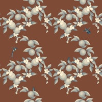 Tangerine Grove - Cherry wallpaper