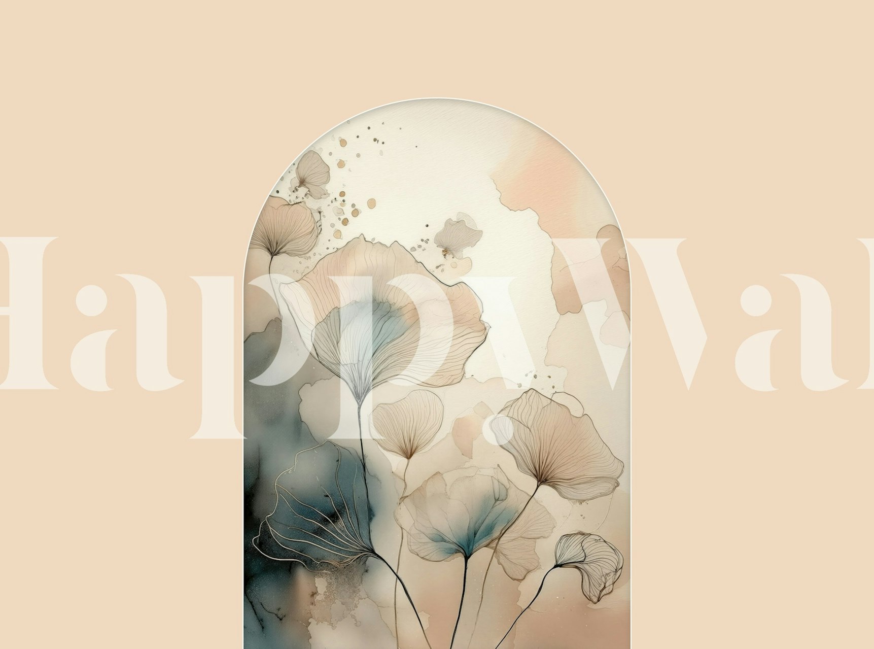 Ethereal Garden Escape tapeta v pokoji