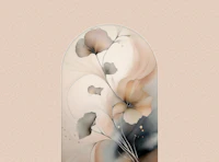 Gentle Petal Flow behang