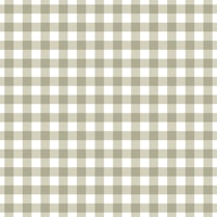 GIngham sage green vintage Country Check wallpaper