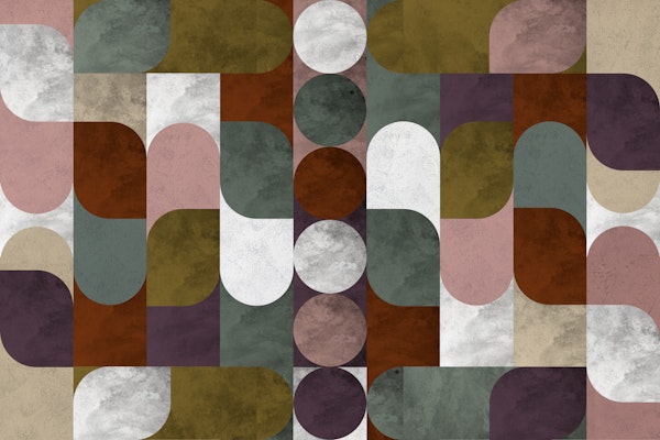 Earthy Mosaic Design