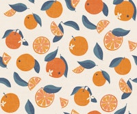 Mediterranean Oranges - Juicy Kitchen Fruit behang