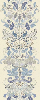 Garden Tales XXL panel blue shades wallpaper