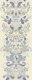 Garden Tales XXL panel blue shades
