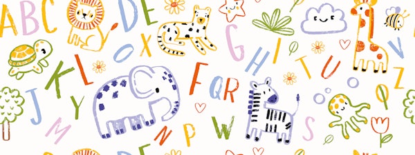 Fun Animal Alphabet Design