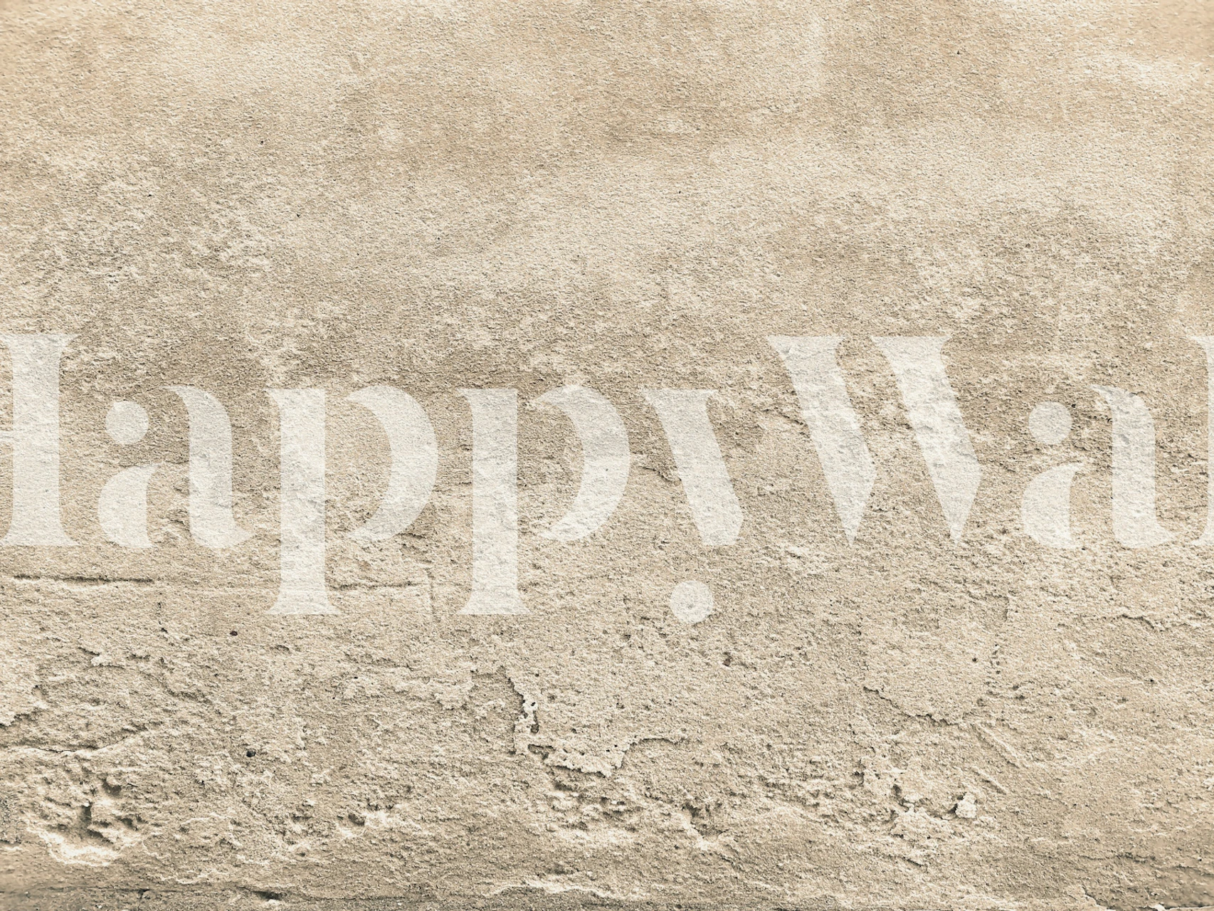 Rustic plaster wallpaper σε μια ρύθμιση δωματίου