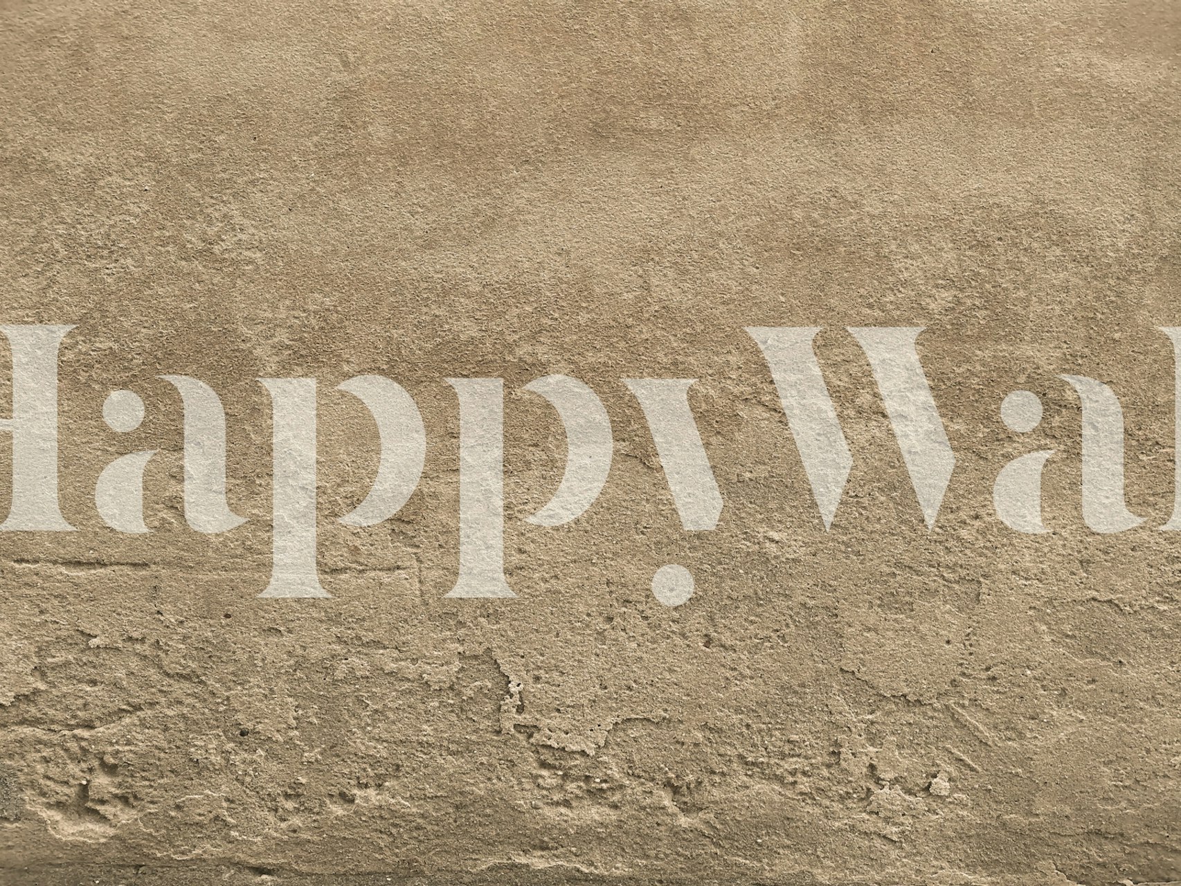 Papel de parede Rustic Plaster11 em um quarto