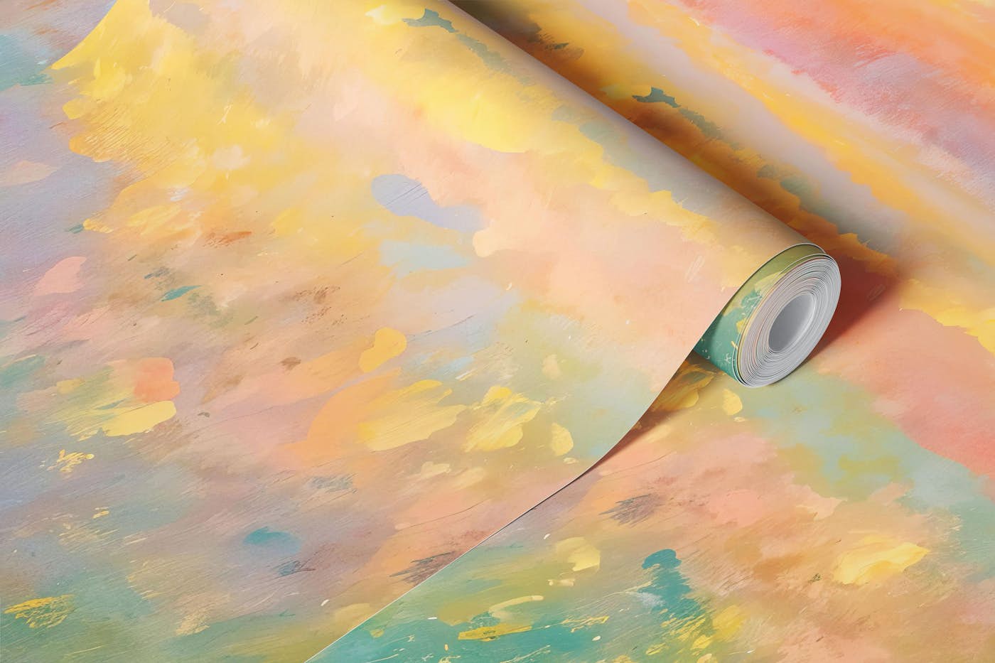 Sunlit Meadow Bliss wallpaper roll