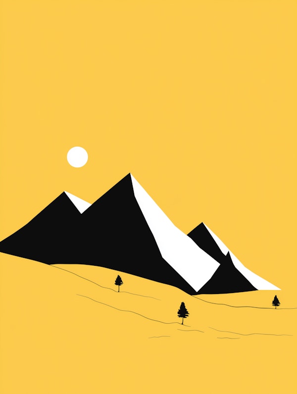 Minimalist Mountain Vibes