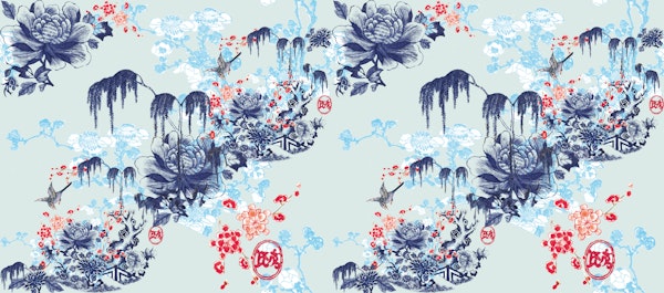 china florals Porcelain