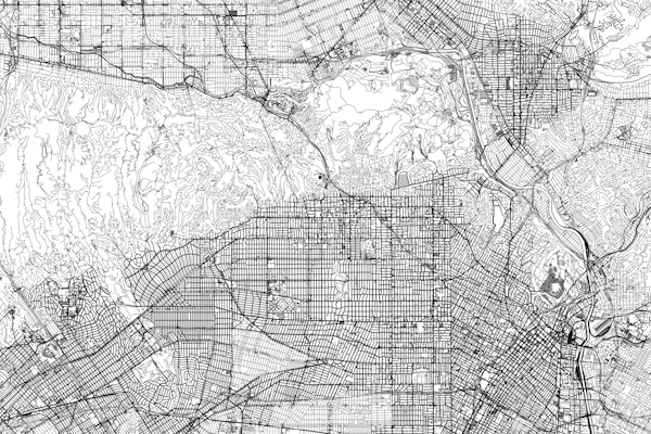 Hollywood Map