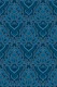 Ornate Lotus Flowers Dark Blue