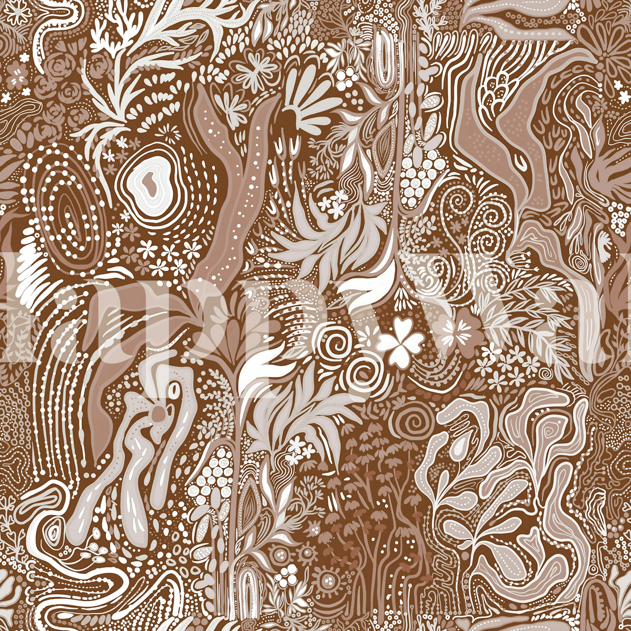 Lignum Arcanum wallpaper in a room