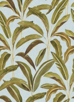 Large Lush Tropical Banana Leaf Palm Blue wallpaper
