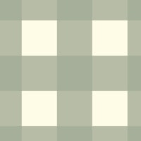 Warm sage green and cream gingham check tapety