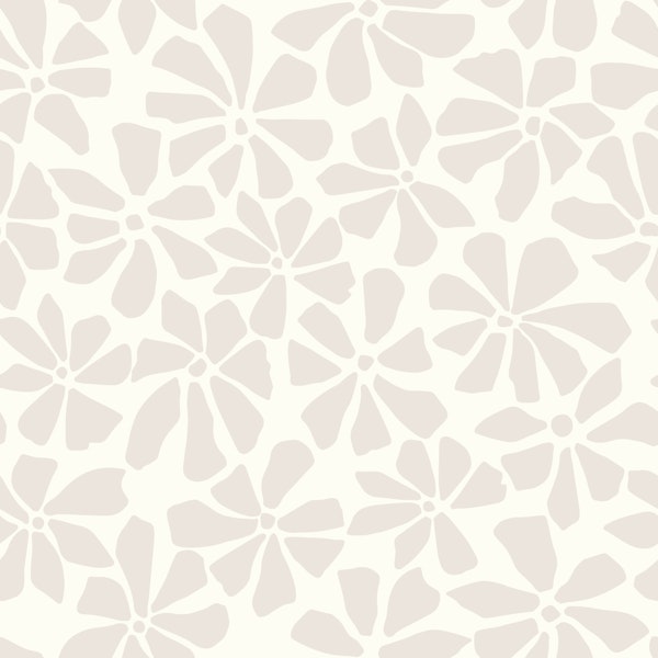 Boho Bold Neutral floral