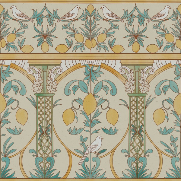 Italian Lemon Garden Mediterranean Elegance