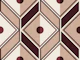 Retro Diamond Burgundy