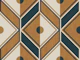 retro diamond cognac