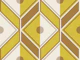 Retro Diamond Mustard